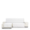 Funda para chaise longue de brazo corto izquierdo Eysa SILVER Blanco 1