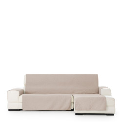 Funda para chaise longue de brazo corto derecho Eysa SILVER Beige 100