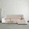 Funda para chaise longue de brazo corto derecho Eysa SILVER Beige 100