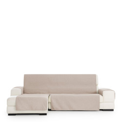 Funda para chaise longue de brazo corto izquierdo Eysa SILVER Beige 10