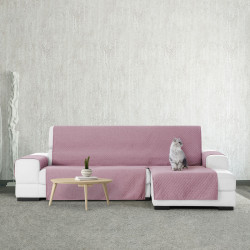 Funda para chaise longue de brazo corto derecho Eysa SILVER Rojo 100 x