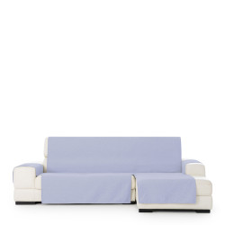 Funda para chaise longue de brazo corto derecho Eysa SILVER Azul 100 x