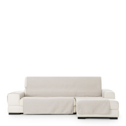 Funda para chaise longue de brazo corto derecho Eysa SILVER Marrón cl