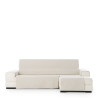 Funda para chaise longue de brazo corto derecho Eysa AQUA Gris 100 x 1