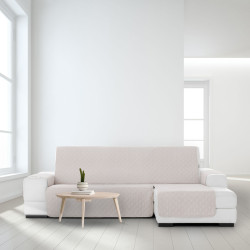 Funda para chaise longue de brazo corto derecho Eysa MONTBLANC Beige 1