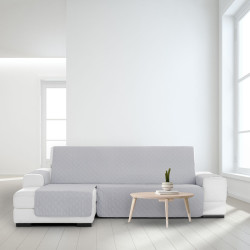 Funda para chaise longue de brazo corto izquierdo Eysa MONTBLANC Gris