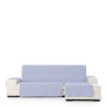 Funda para chaise longue de brazo corto derecho Eysa SILVER Azul 100 x