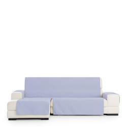 Funda para chaise longue de brazo corto izquierdo Eysa SILVER Azul 100