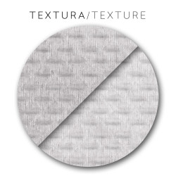 Funda para chaise longue de brazo corto izquierdo Eysa SILVER Gris cla