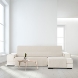 Funda para chaise longue de brazo corto derecho Eysa AQUA Gris 100 x 1
