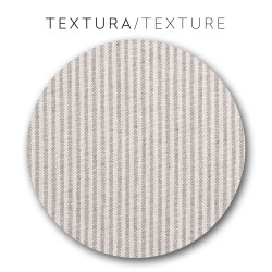 Funda para chaise longue de brazo corto derecho Eysa AQUA Gris 100 x 1