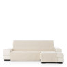 Funda para chaise longue de brazo corto derecho Eysa AQUA Beige 100 x