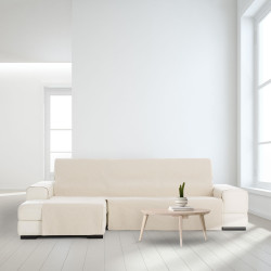 Funda para chaise longue de brazo corto izquierdo Eysa AQUA Beige 100