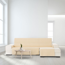 Funda para chaise longue de brazo corto derecho Eysa AQUA Mostaza 100