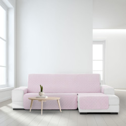 Funda para chaise longue de brazo corto derecho Eysa MONTBLANC Rosa 10