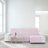 Funda para chaise longue de brazo corto derecho Eysa MONTBLANC Rosa 10