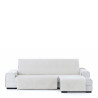 Funda para chaise longue de brazo corto derecho Eysa LEVANTE Blanco 10