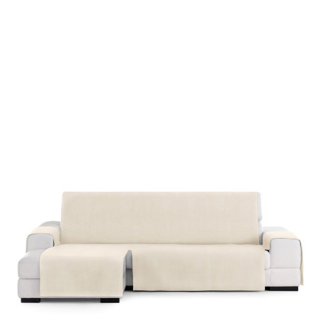 Funda para chaise longue de brazo corto izquierdo Eysa LEVANTE Beige 1