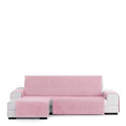 Funda para chaise longue de brazo corto izquierdo Eysa LEVANTE Rosa 10