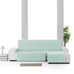 Funda para chaise longue de brazo corto derecho Eysa LEVANTE Menta 100
