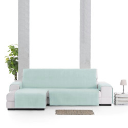 Funda para chaise longue de brazo corto izquierdo Eysa LEVANTE Menta 1