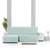 Funda para chaise longue de brazo corto izquierdo Eysa LEVANTE Menta 1