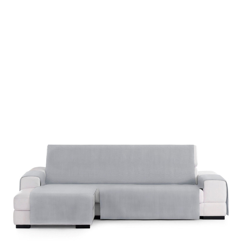 Funda para chaise longue de brazo corto izquierdo Eysa LEVANTE Gris 10 Funda para chaise longue de brazo corto izquierdo Eysa LEVANTE Gris 10