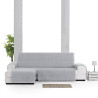 Funda para chaise longue de brazo corto izquierdo Eysa LEVANTE Gris 10
