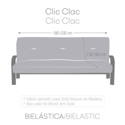 Funda para Sofá Eysa ROC Blanco 160 x 100 x 230 cm
