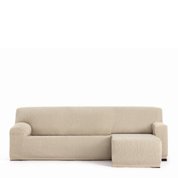 Funda para chaise longue de brazo corto izquierdo Eysa TROYA Blanco 17