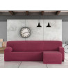 Funda para chaise longue de brazo corto izquierdo Eysa TROYA Burdeos 1