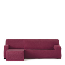 Funda para chaise longue de brazo corto izquierdo Eysa TROYA Burdeos 1