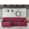 Funda para chaise longue de brazo corto izquierdo Eysa TROYA Burdeos 1