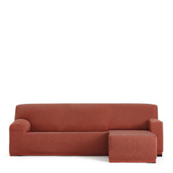 Funda para chaise longue de brazo corto izquierdo Eysa TROYA Naranja 1