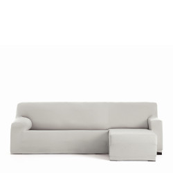Funda para chaise longue de brazo corto derecho Eysa BRONX Blanco 110