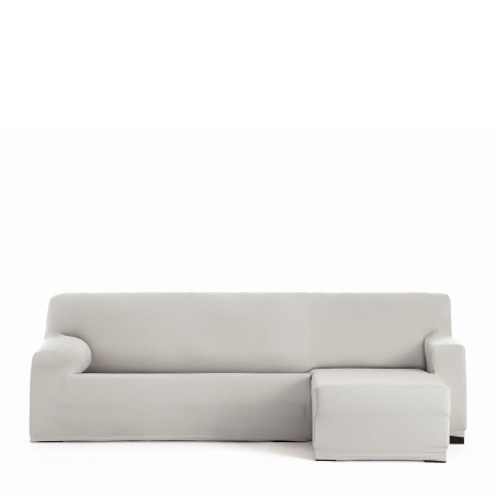 Funda para chaise longue de brazo corto derecho Eysa BRONX Blanco 110