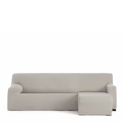 Funda para chaise longue de brazo corto derecho Eysa BRONX Beige 110 x