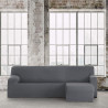 Funda para chaise longue de brazo corto derecho Eysa BRONX Gris oscuro