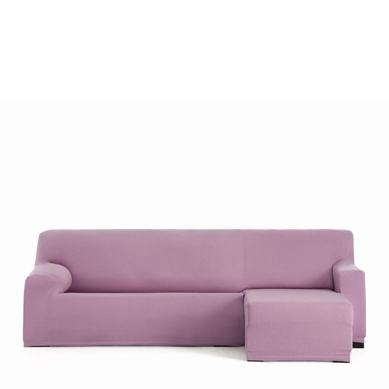 Funda para chaise longue de brazo corto derecho Eysa BRONX Rosa 110 x