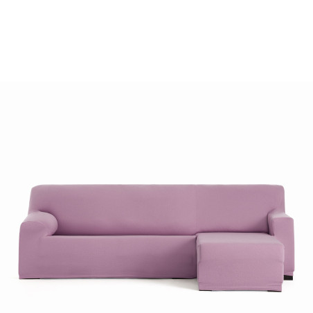 Funda para chaise longue de brazo corto derecho Eysa BRONX Rosa 110 x