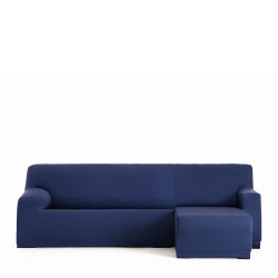Funda para chaise longue de brazo corto derecho Eysa BRONX Azul 110 x