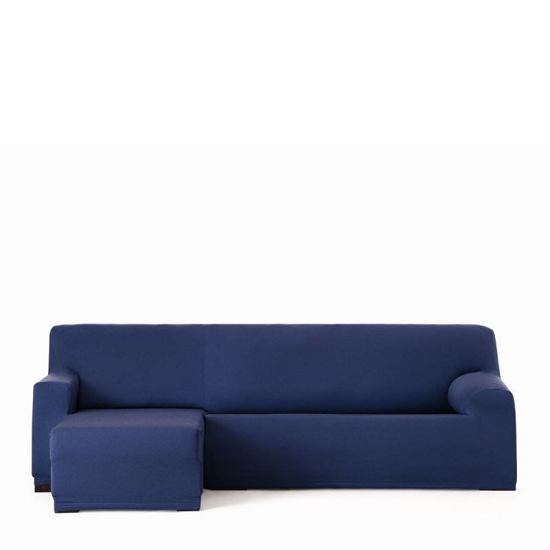 Funda para chaise longue de brazo corto izquierdo Eysa BRONX Azul 110 Funda para chaise longue de brazo corto izquierdo Eysa BRONX Azul 110