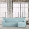 Funda para chaise longue de brazo corto derecho Eysa BRONX Aguamarina