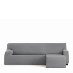 Funda para chaise longue de brazo corto derecho Eysa BRONX Gris 110 x