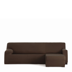 Funda para chaise longue de brazo corto derecho Eysa BRONX Marrón 110