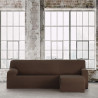 Funda para chaise longue de brazo corto derecho Eysa BRONX Marrón 110