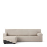 Funda para chaise longue de brazo corto izquierdo Eysa JAZ Beige 120 x