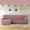 Funda para chaise longue de brazo corto izquierdo Eysa JAZ Rosa 120 x