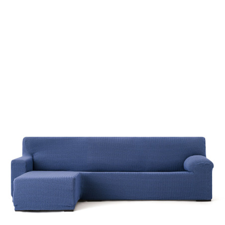 Funda para chaise longue de brazo corto izquierdo Eysa JAZ Azul 120 x