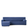 Funda para chaise longue de brazo corto izquierdo Eysa JAZ Azul 120 x